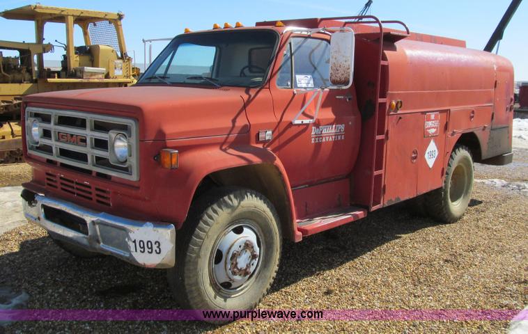 image for item J3253 1984 GMC 6000 fuel truck