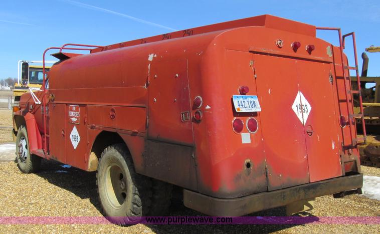 image for item J3253 1984 GMC 6000 fuel truck