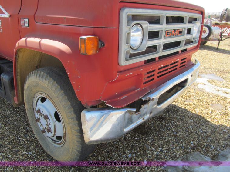 image for item J3253 1984 GMC 6000 fuel truck