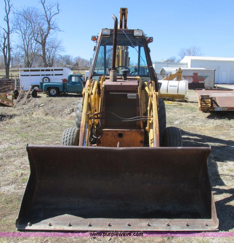 image for item K2055 1986 Case 580E backhoe