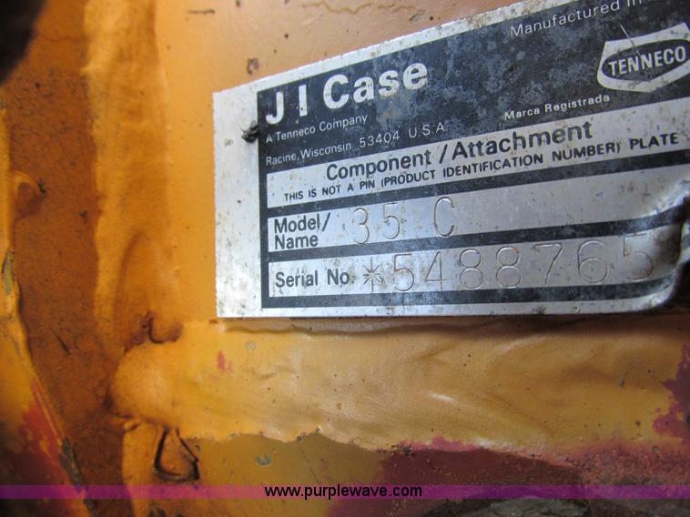 image for item K2055 1986 Case 580E backhoe