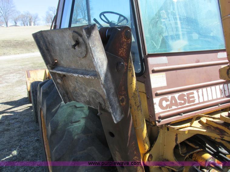 image for item K2055 1986 Case 580E backhoe