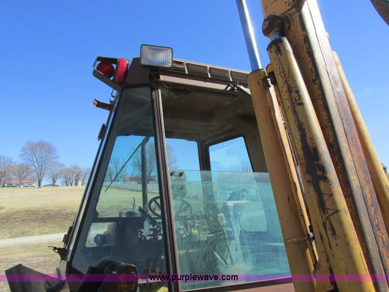 image for item K2055 1986 Case 580E backhoe