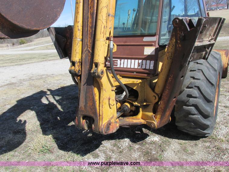 image for item K2055 1986 Case 580E backhoe