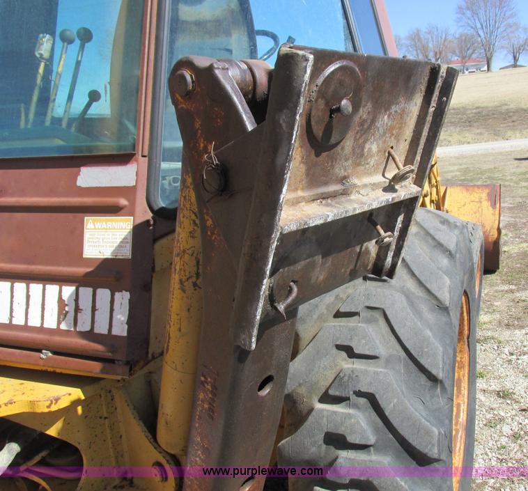 image for item K2055 1986 Case 580E backhoe