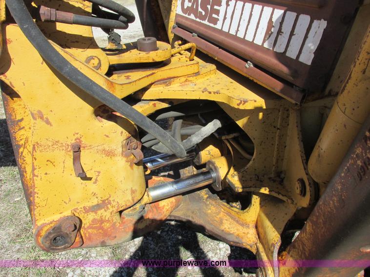image for item K2055 1986 Case 580E backhoe