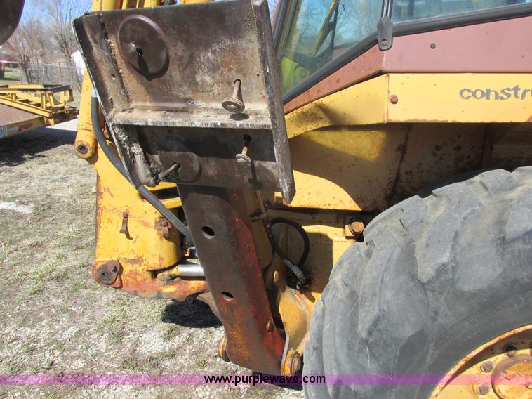 image for item K2055 1986 Case 580E backhoe