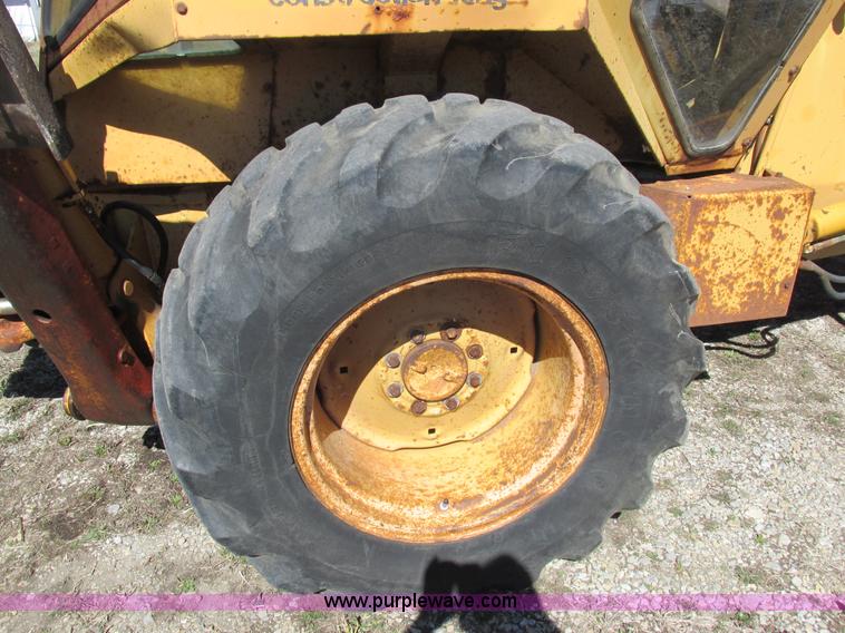 image for item K2055 1986 Case 580E backhoe