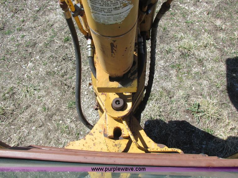 image for item K2055 1986 Case 580E backhoe