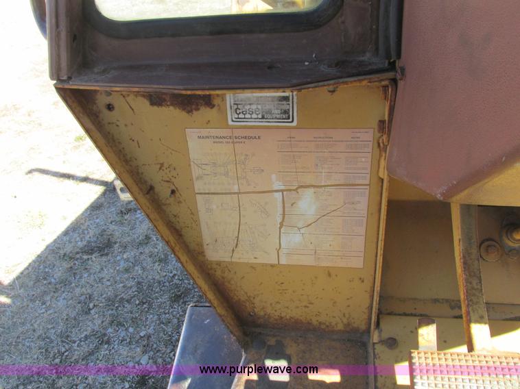 image for item K2055 1986 Case 580E backhoe