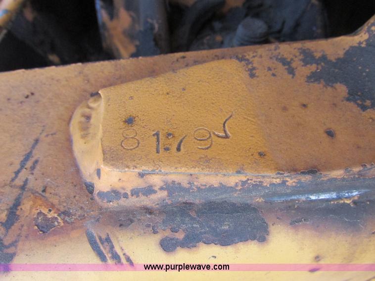 image for item K2055 1986 Case 580E backhoe