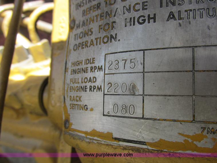 image for item K2057 1964 Caterpillar 966B wheel loader