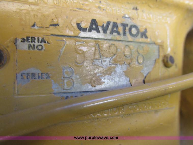 image for item K2057 1964 Caterpillar 966B wheel loader
