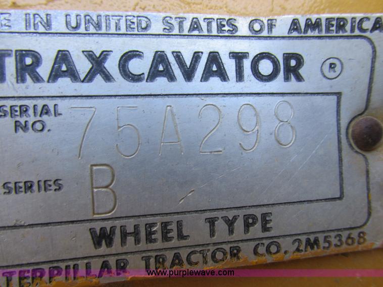 image for item K2057 1964 Caterpillar 966B wheel loader