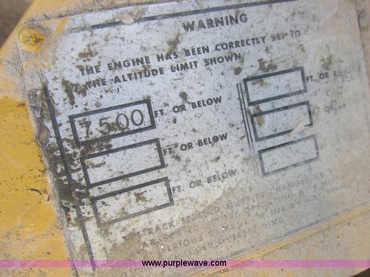 image for item K2057 1964 Caterpillar 966B wheel loader