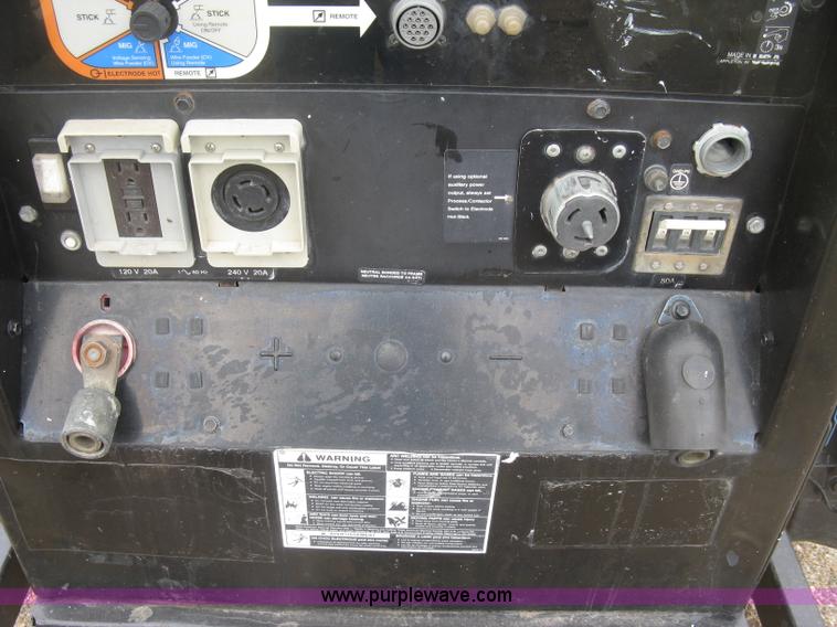 image for item K2960 2003 Miller Big Blue 302P welder/generator