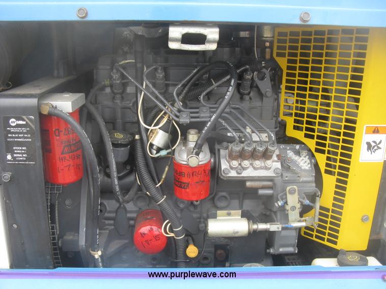 image for item K2960 2003 Miller Big Blue 302P welder/generator