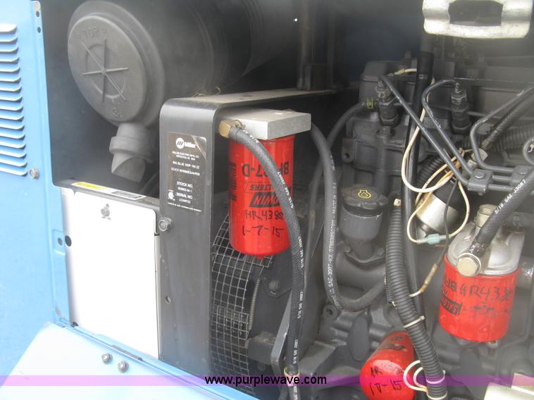 image for item K2960 2003 Miller Big Blue 302P welder/generator