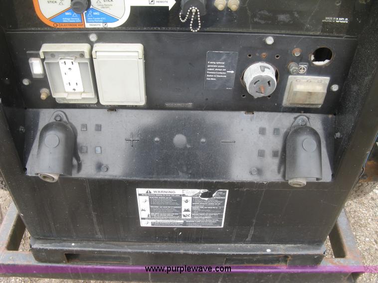 image for item K2961 2003 Miller Big Blue 302P DC welder/generator