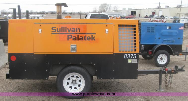 image for item K2962 2010 Sullivan Palatek D375 air compressor
