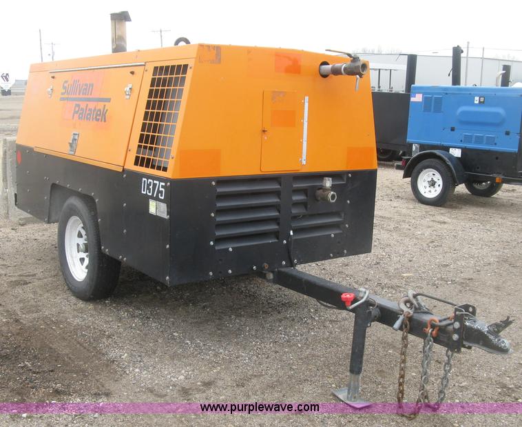 image for item K2962 2010 Sullivan Palatek D375 air compressor