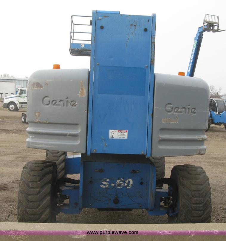 image for item K2964 2001 Genie S-60 boom lift