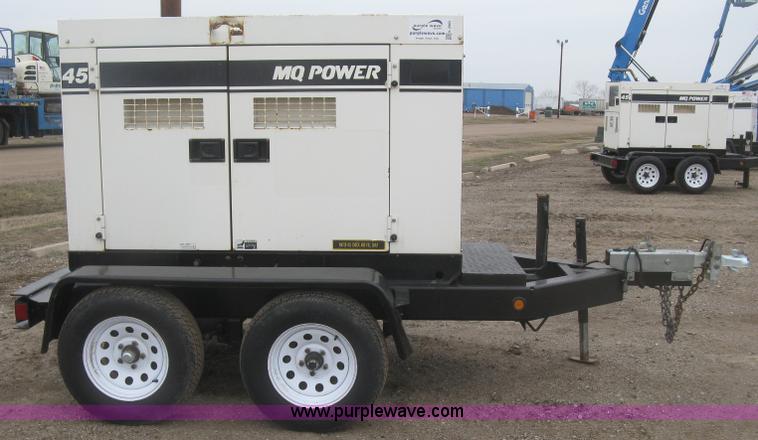 image for item K2965 2006 MQ Whisperwatt 45 generator