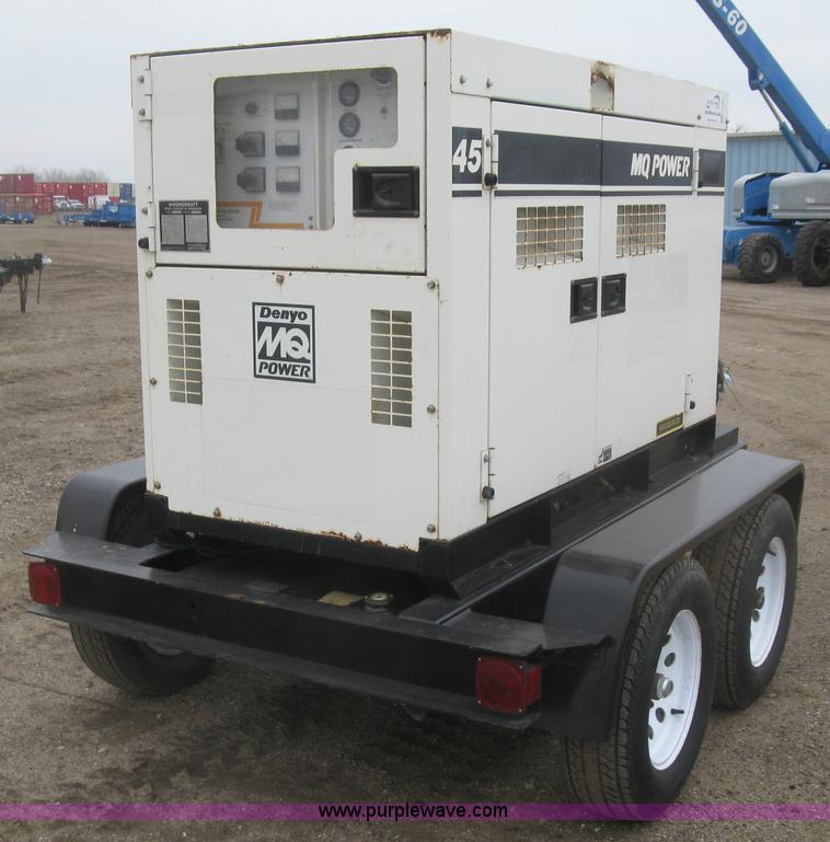 image for item K2965 2006 MQ Whisperwatt 45 generator