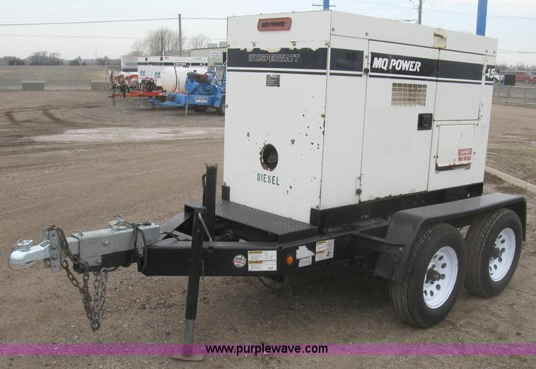 image for item K2965 2006 MQ Whisperwatt 45 generator