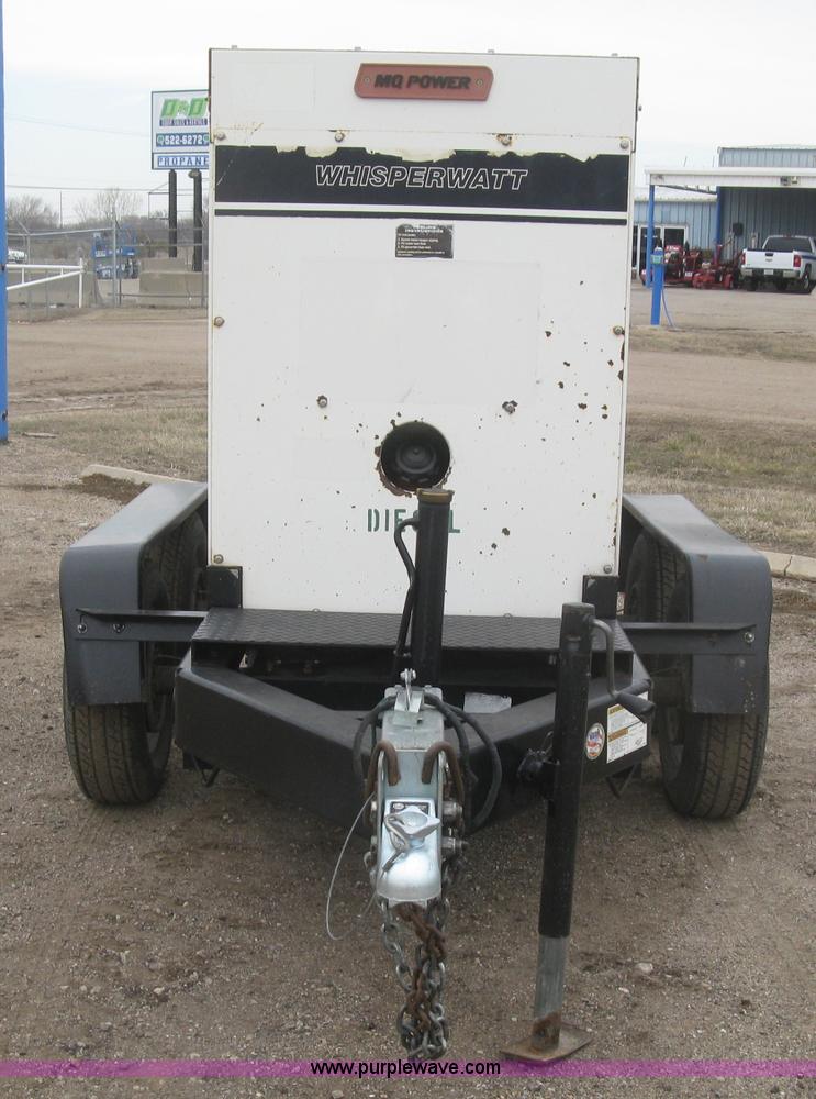 image for item K2965 2006 MQ Whisperwatt 45 generator