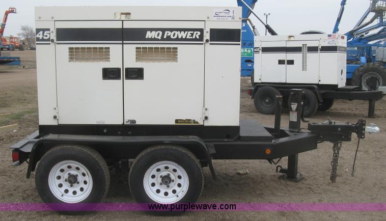 image for item K2966 2006 MQ Whisperwatt 45 generator
