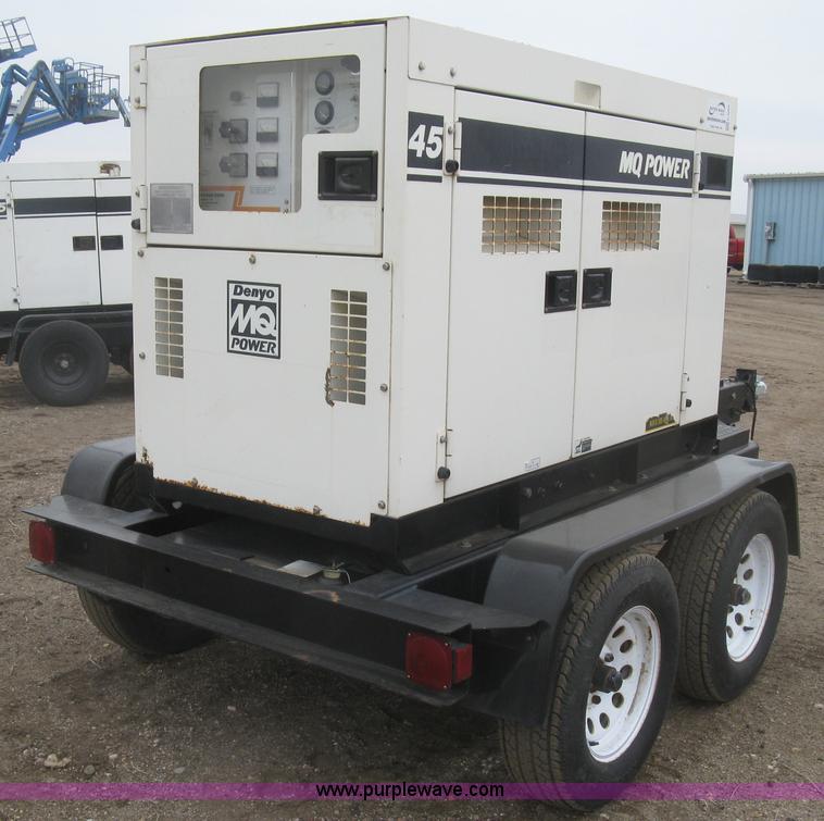 image for item K2966 2006 MQ Whisperwatt 45 generator