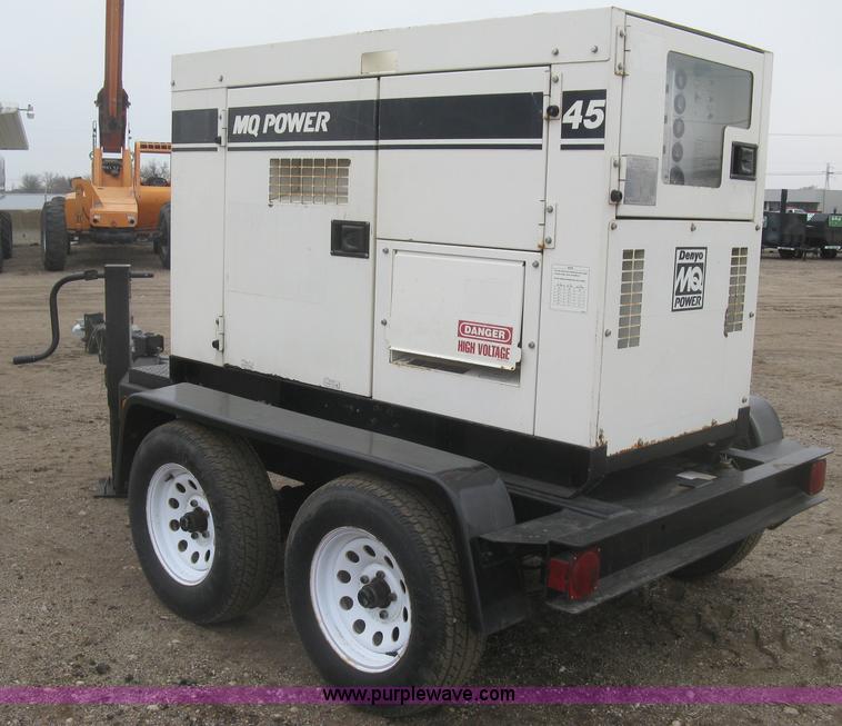 image for item K2966 2006 MQ Whisperwatt 45 generator