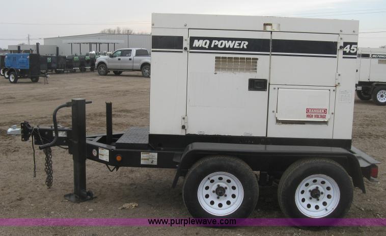 image for item K2966 2006 MQ Whisperwatt 45 generator