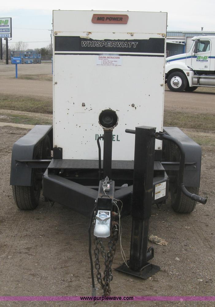 image for item K2966 2006 MQ Whisperwatt 45 generator