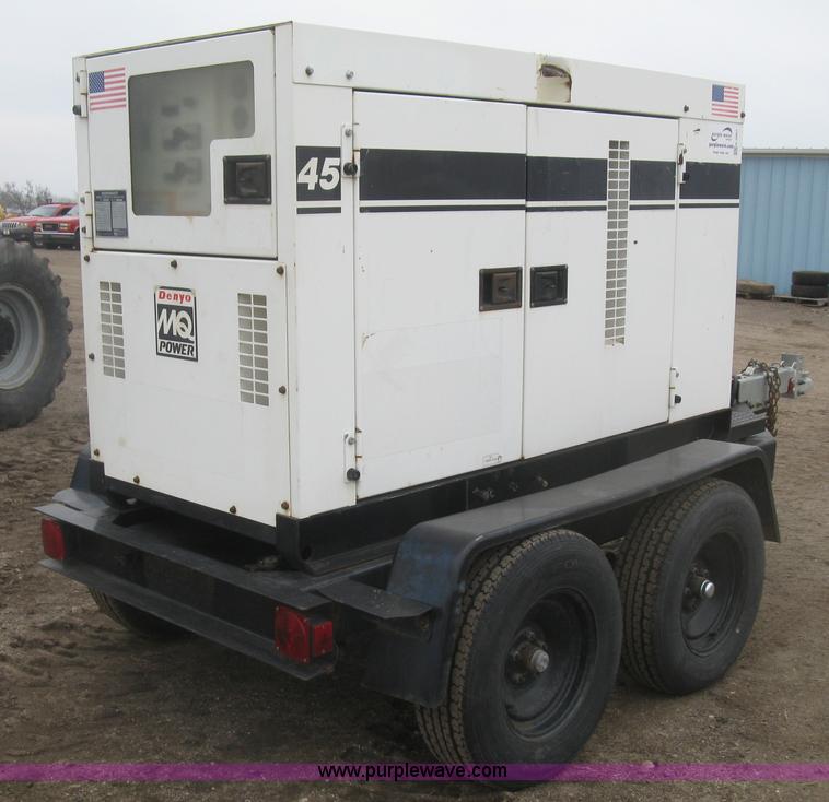 image for item K2967 2003 MQ Whisperwatt 45 generator