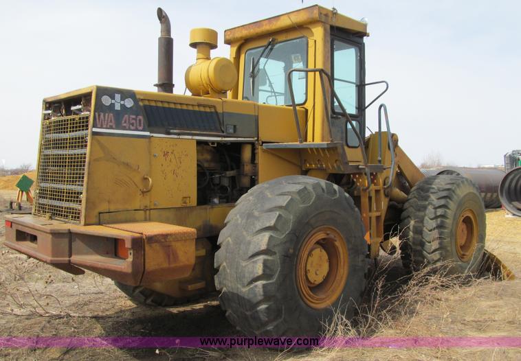 image for item K5534 1986 Komatsu WA450-1 wheel loader