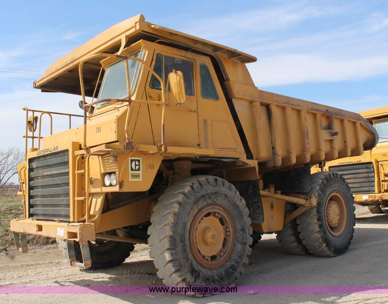image for item K7134 1980 Caterpillar 769C rock haul truck