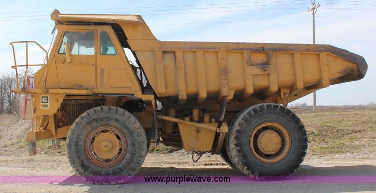 image for item K7134 1980 Caterpillar 769C rock haul truck