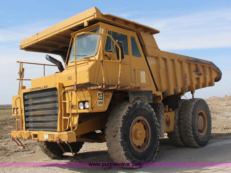 image for item K7154 1980 Caterpillar 769C rock haul truck