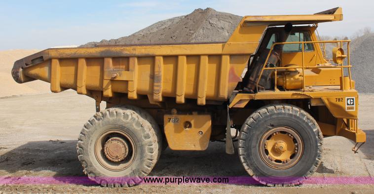 image for item K7154 1980 Caterpillar 769C rock haul truck