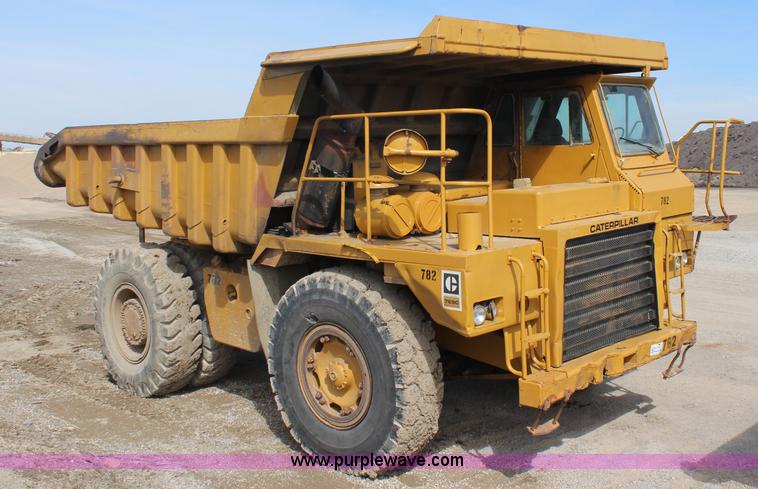 image for item K7154 1980 Caterpillar 769C rock haul truck