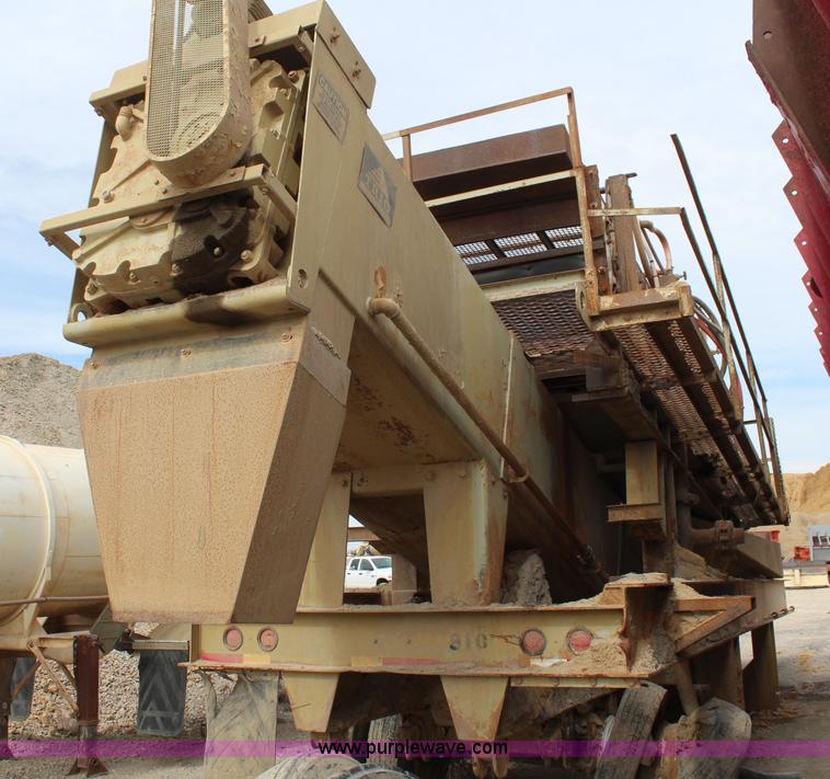 image for item K8754 2004 Fabtec Trio wash plant