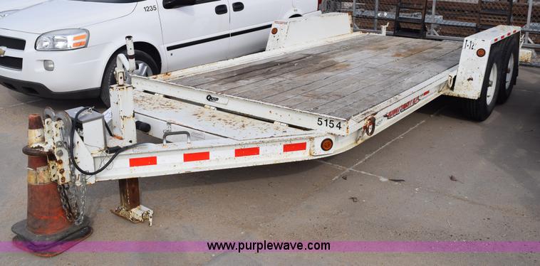 image for item K8804 2003 Towmaster equipment trailer