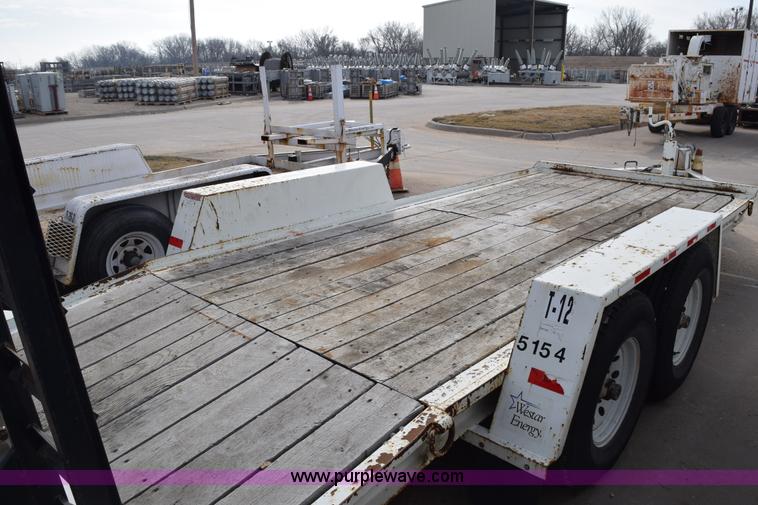 image for item K8804 2003 Towmaster equipment trailer
