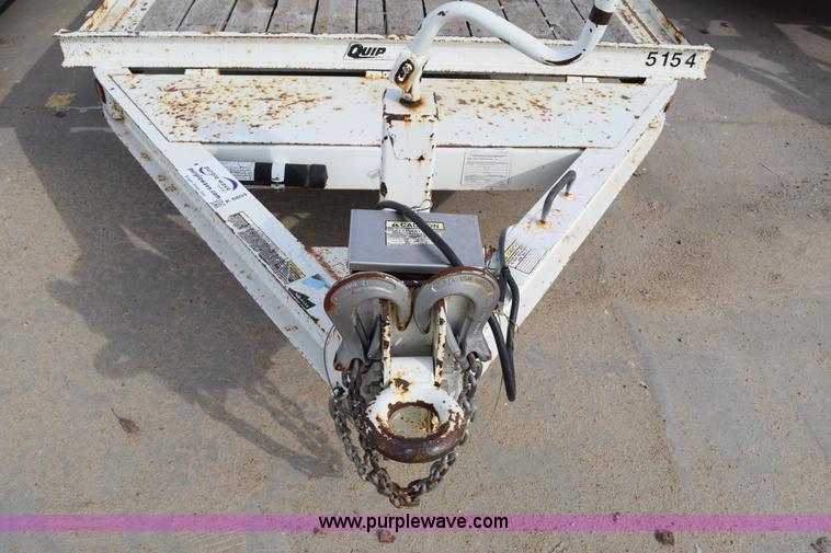 image for item K8804 2003 Towmaster equipment trailer
