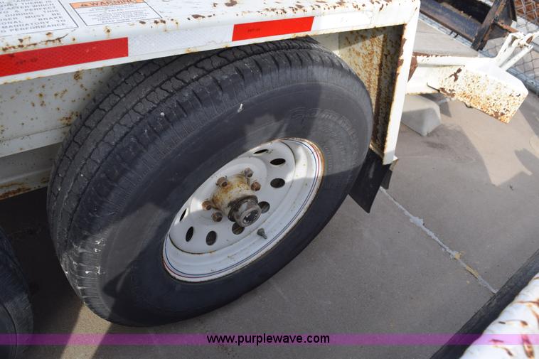 image for item K8804 2003 Towmaster equipment trailer