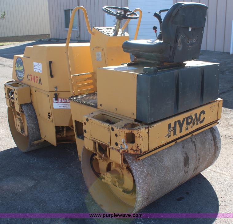 image for item K8984 Hypac C747A vibratory roller