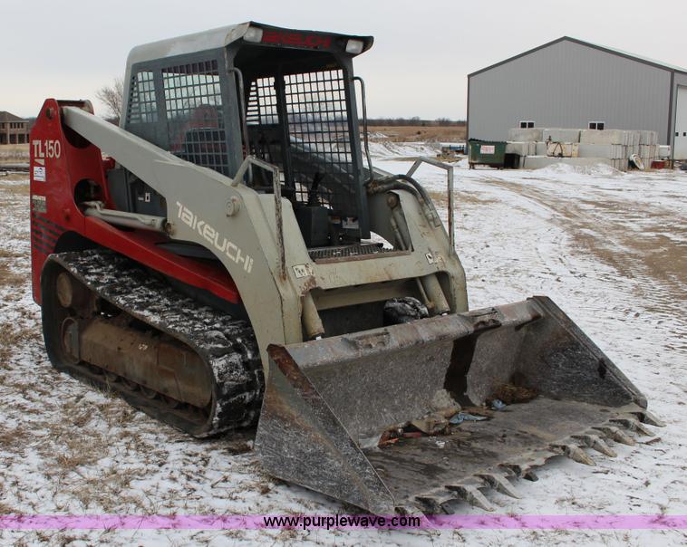 2002 Takeuchi TL150 tracked skid steer in Neosho Rapids, KS Item