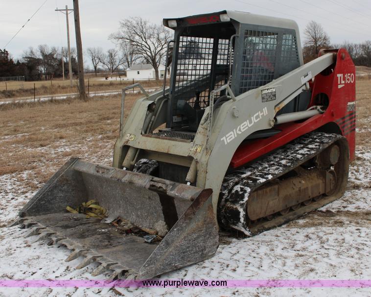image for item L6716 2002 Takeuchi TL150 tracked skid steer